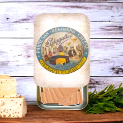 Vintage Inspired Slider Tin with Cheese Flags Vintage Inspired Slider Tin with Cheese Flags